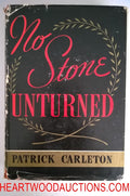 No Stone Unturned by Patrick Carleton FIRST