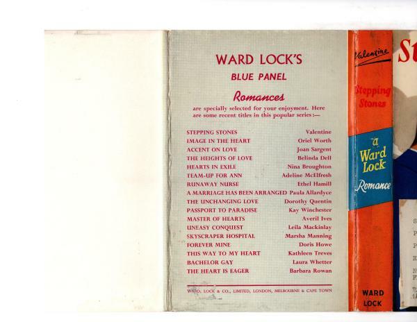 Stepping Stones by Valentine (First Edition) Ward Lock File Copy