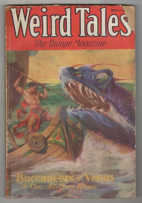 Weird Tales Nov 1932 J. Allen St. John Cvr; R.E. Howard; O.A. Kline; Seabury ...