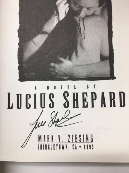 The Golden by Lucius Shepard (First Edition) Signed