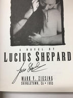 The Golden by Lucius Shepard (First Edition) Signed
