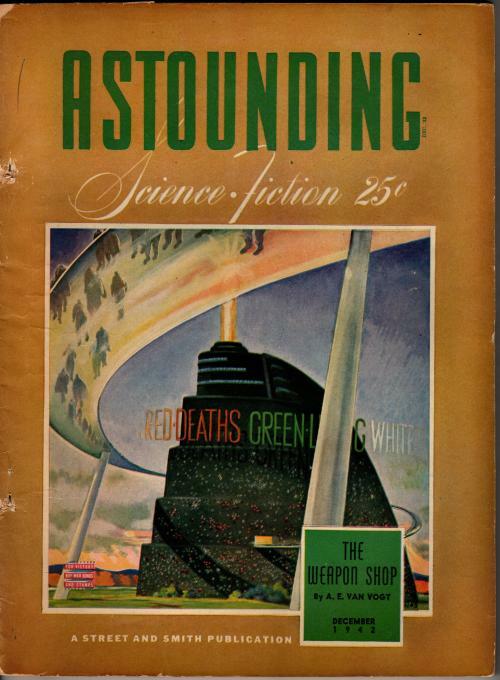 Astounding Dec 1942 Pulp William Timmins Cvr; A.E. van Vogt; Robert Moore Wil...