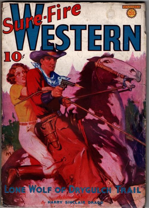 Sure Fire Western Nov 1936 FIRST issue