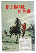 The Range is Mine by Dean Owen (First Edition Book Club) File Copy