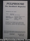 Pulphouse The Hardback Magazine: Issue One, Fall Horror by Kristine Kathryn Rusc