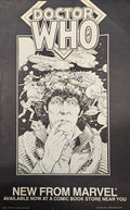 Rare Marvel Doctor Who 1984 Comic Book Advertisement
