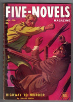 Five Novels Monthly Jan-Feb 1947 Pulp Edward Ronns "Highway to Murder"