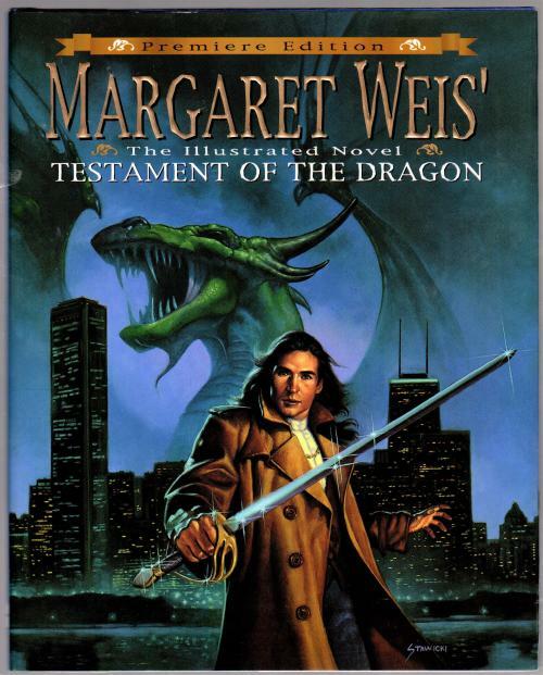 Testament of the Dragon by Margaret Weis (First Edition)