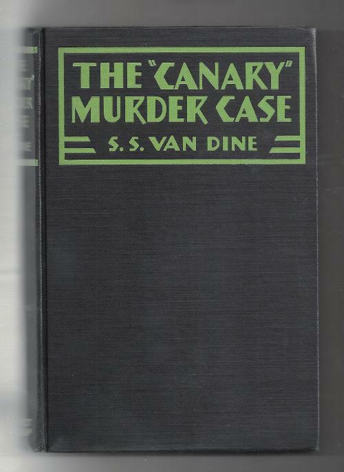 The Canary Murder Case by S. S. Van Dine (Photoplay)