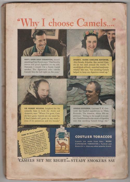 Argosy Apr 03 1937 Emmett Watson Cvr; Richard Wormser; Donald Barr Chidsey