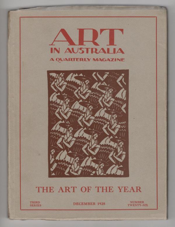 Art in Australia: Third Series, December 1928, Number Twenty-Six