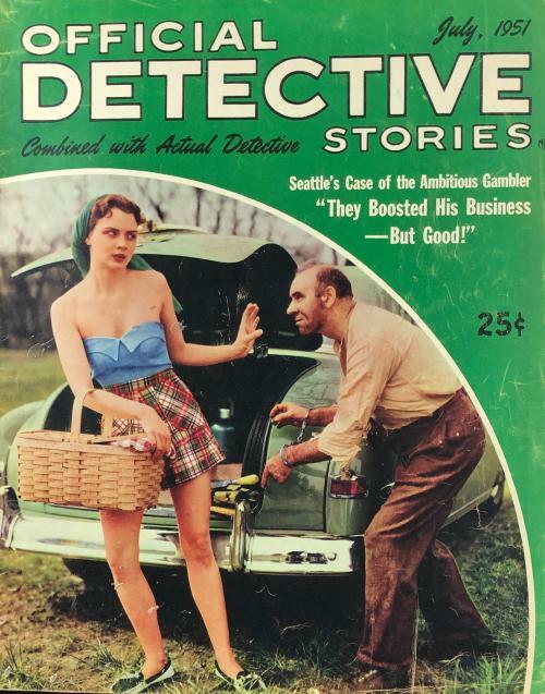 Official Detective Stories" July 1951