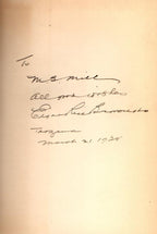 The Lad and the Lion by Edgar Rice Burroughs (First Edition) Signed