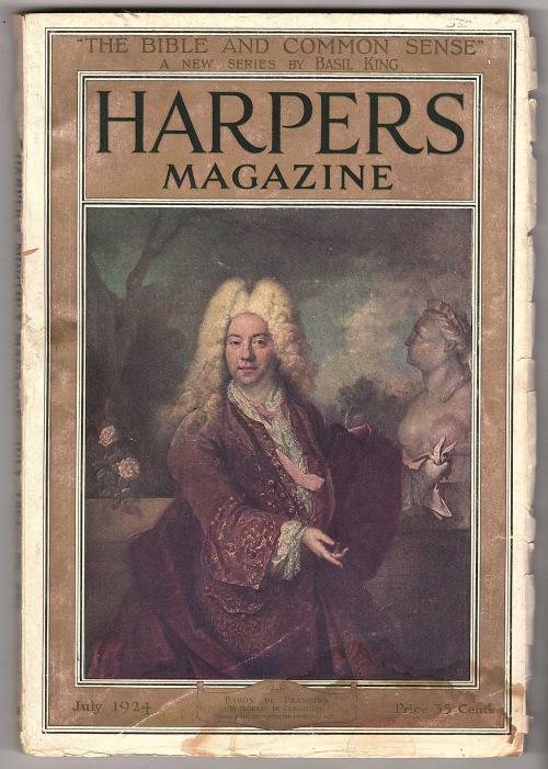 Harpers Jul 1924 John Held Jr., Ernest Poole, San Francisco, The Birth of the...