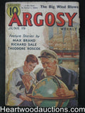Argosy Jun 19, 1937 "Your Own Funeral" by Cornell Woolrich