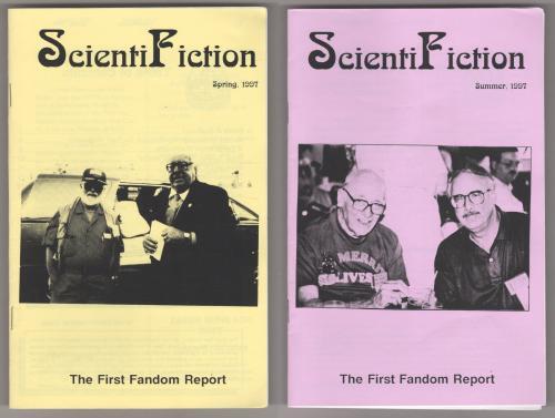 ScientiFiction 1997 All 4 Issues First Fandom Sci-fi Fanzine (1st) Korshak's