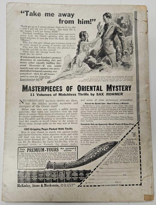 Wonder Stories Quarterly Winter 1933 Frank R. Paul Cvr; Ludwig Anton