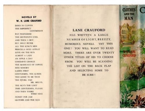 Clothes and The Man by W. H. Lane Crauford (First Edition) File Copy