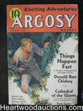 Argosy July 25,  1936 Jungle Mystery Cvr, Max Brand  - High Grade