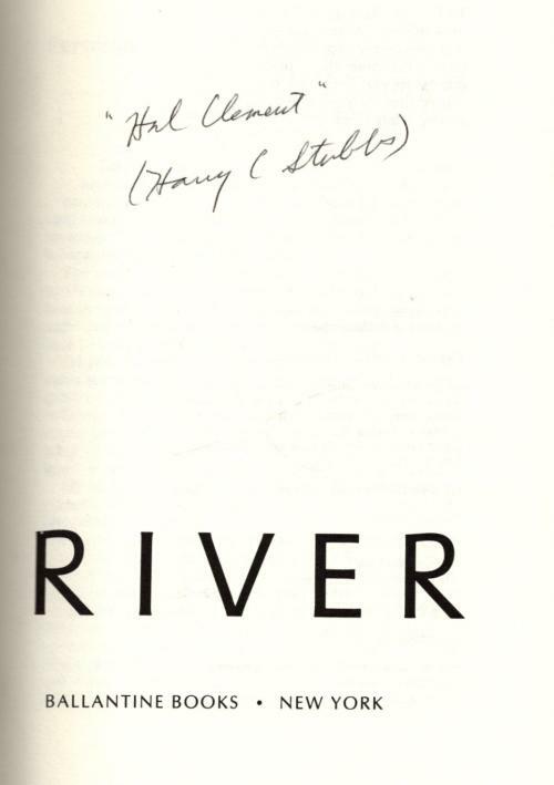 Still River by Hal Clement (Harry Stubbs) First Edition Signed