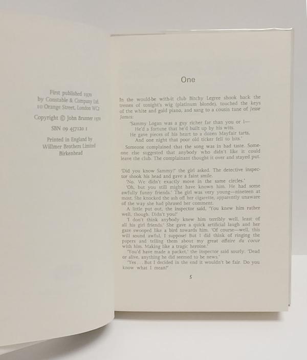 The Gaudy Shadows by John Brunner (First Edition)