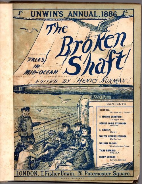 Unwin's Annual 1886 Robert Louis Stevenson, F. Marion Crawford supernatural