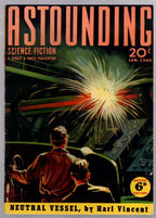 Astounding Jan 1940 British Edition, Concl. EE Smith Lensman Series Pulp