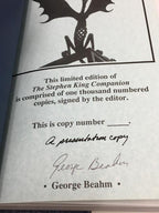The Stephen King Companion, edited by George Beahm (LTD) Signed
