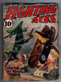 Fighting Aces Mar 1940 Pulp First Issue; Robert Sidney Bowen; Harold F. Cruic...