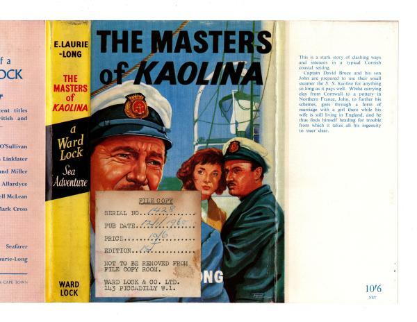 The Masters of Kaolina by E. Laurie Long (First Edition) File Copy