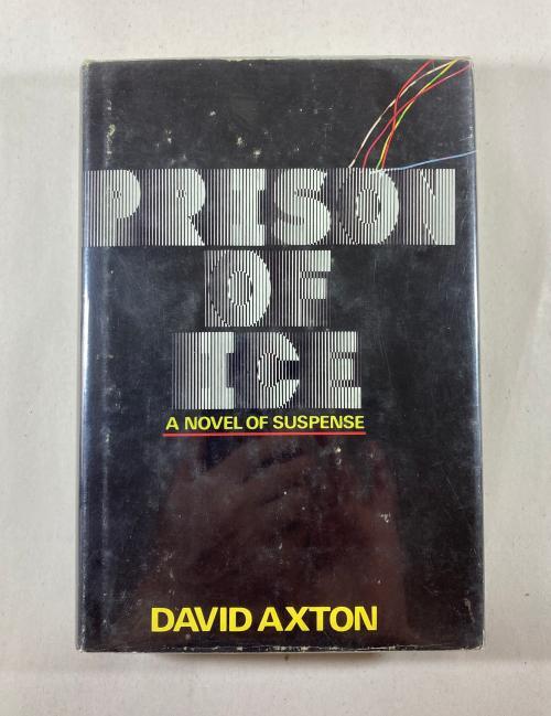 Prison of Ice by David Axton (Dean Koontz) First Edition, Signed