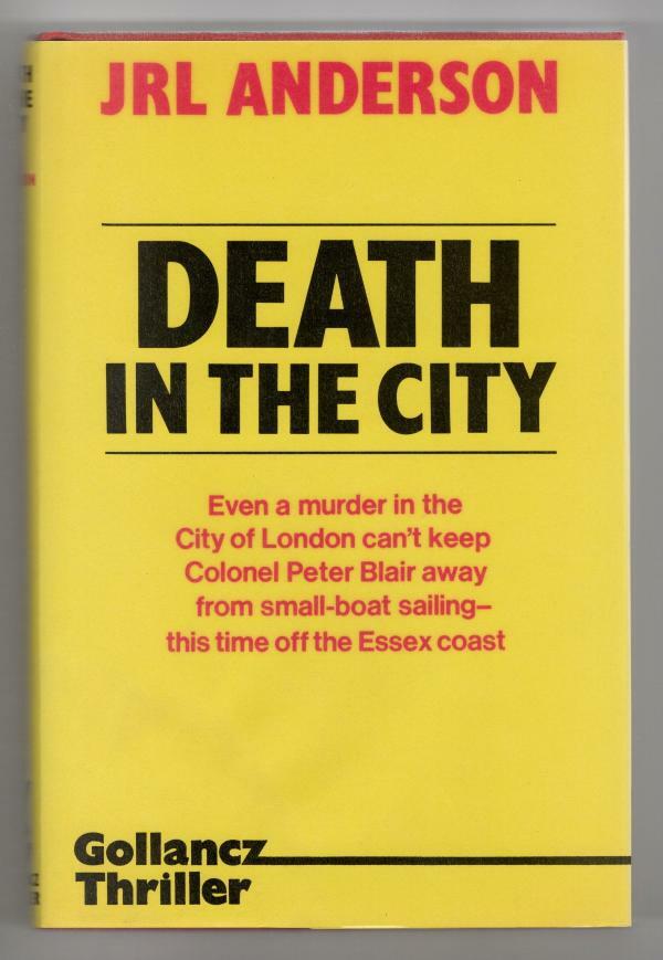 Death in the City by J. R. L. Anderson (First Edition) File Copy