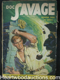 Doc Savage  Winter 1949  Key return to pulp format