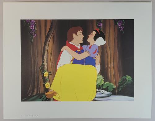 Snow White and the Seven Dwarfs Lithograph Portfolio & Theater Cards