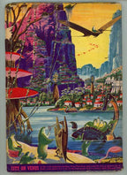 Amazing Stories" January 1941 Burroughs, St. John Cover, Paul Back cvr