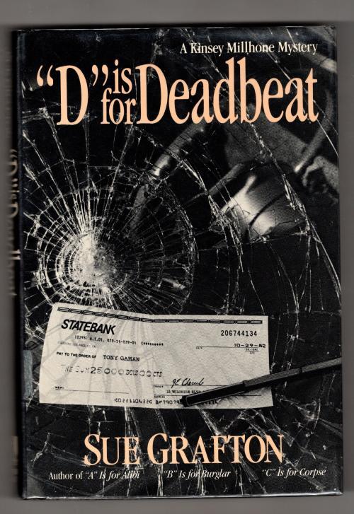 "D" is for Deadbeat by Sue Grafton (First Edition) Signed