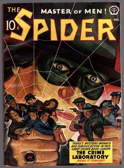 The Spider December 1941 DeSoto Cvr, GGA with machine gun Trimmed