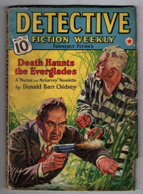 Detective Fiction Weekly Nov 19 1938 Hugh B. Cave; Stookie Allen
