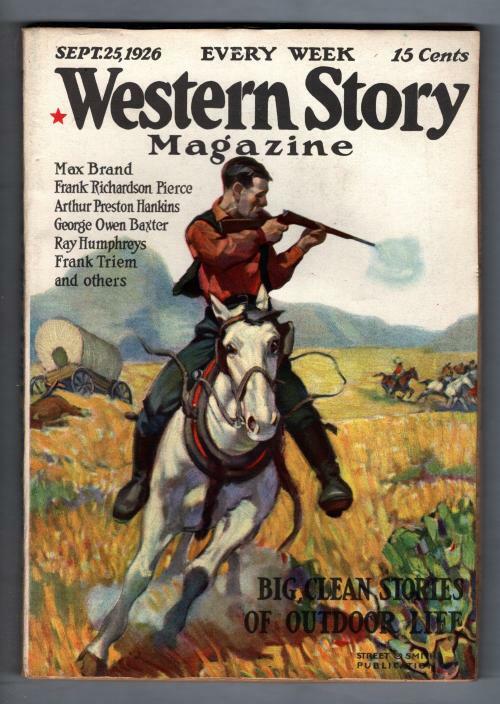 Western Story Sep 25 1926 Pulp TWO Max Brand stories