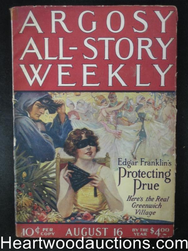 Argosy August  16, 1924 Semi Dual Story