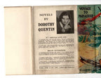 Voyage to Paradise by Dorothy Quentin  Abbey Cvr, Ward File Copy, (First Edit...