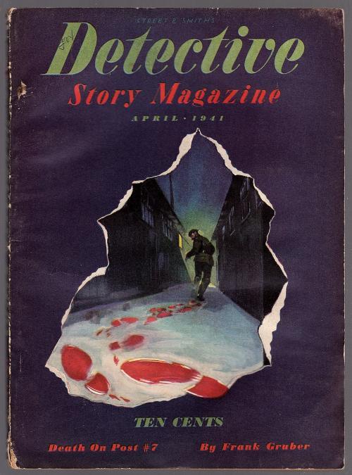 Detective Story Magazine" April 1941 Frank Gruber