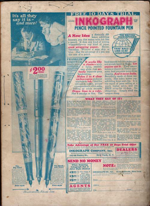 Air Wonder Stories Mar 1930 Pulp Frank R. Paul Cvr; Ed Hamilton; George Allan...