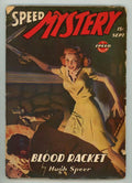 Speed Mystery Sep 1944 H.J. Ward Cover; "Blood Racket" Hugh Speer