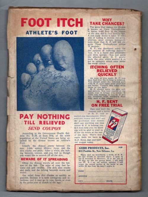 Fighting Aces Sep 1941 Pulp David Goodis "High, Wide, and Hellbound"