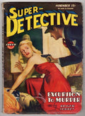 Super Detective Nov 1945 Terge Cvr, Roger Torrey, Lew Merrill - Pulp