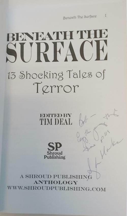 Beneath the Surface by Tim Deal (Editor) Signed