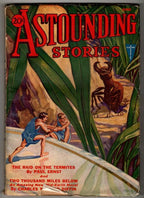Astounding June 1932 Wesso Cvr; Clayton issue; Paul Ernst; Clifford D. Simak