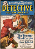 Detective Fiction Weekly Jan 02, 1937 Lawrence Treat, Oscar Schisgall