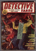 Detective Yarns Mar 1940 John Scott Cvr, Stephen McBarron - Pulp